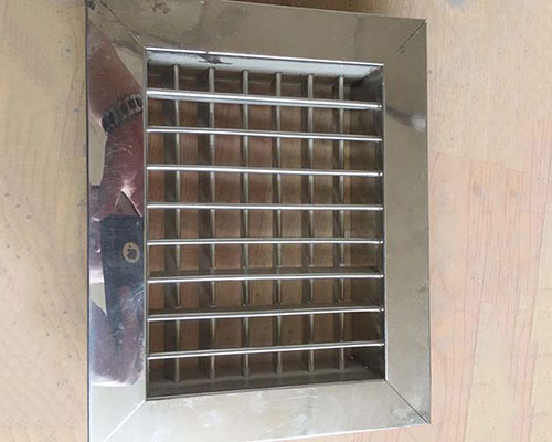 福建不锈钢双层百叶风口