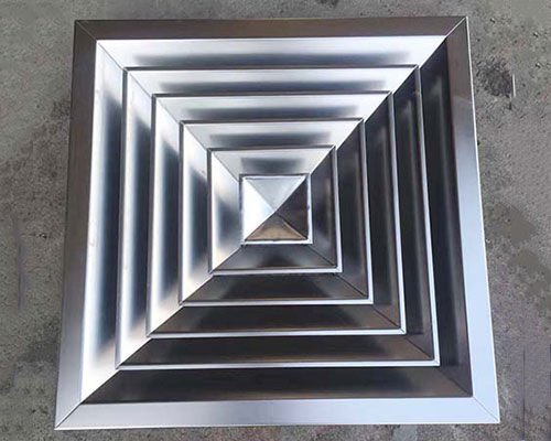 福建不锈钢方形散流器